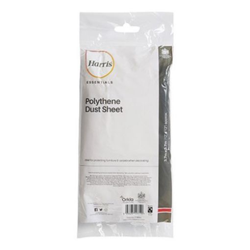 Picture of Harris Essentials Dust Sheet 3.7 x 3.7Mtr