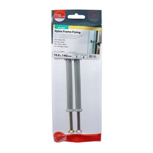 Picture of Nylon Frame Fixing Zinc 10.0 x 140 (Pack of 2)
