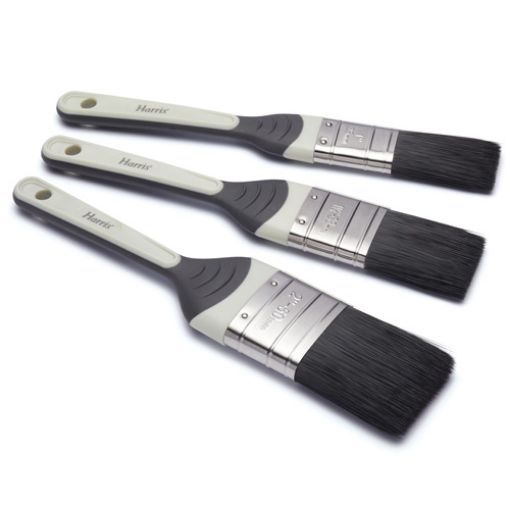 Picture of Harris Seriously Good Woodwork Gloss Paint Brush 3 Pack