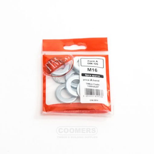 Picture of Flat Washer Zinc M16 (Bag of 8)