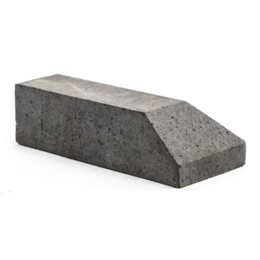 Picture of Wienerberger Smooth Blue Special Shape Plinth Brick PL.7.2 Left Hand External Return