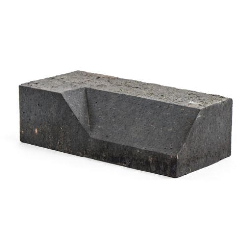 Picture of Wienerberger Smooth Blue Special Shape Plinth Brick PL.4.2 Right Hand Internal Return