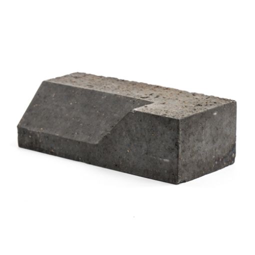 Picture of Wienerberger Smooth Blue Special Shape Plinth Brick PL.4.2 Left Hand Internal Return