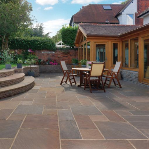 Picture of Pavestone Classic Sandstone Raj Blend 600 x 600mm