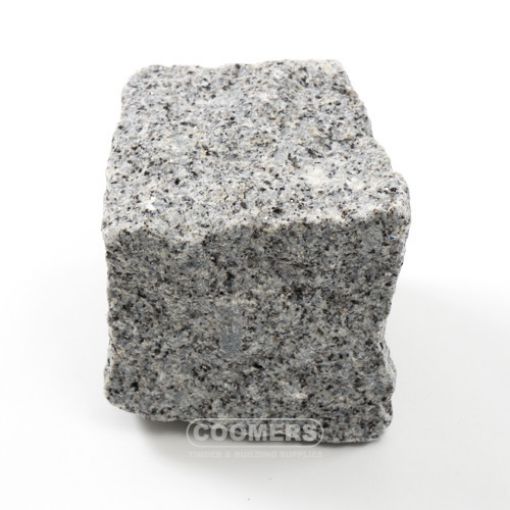 Picture of Granite Sett Silver Grey 100 x 100 x 100mm