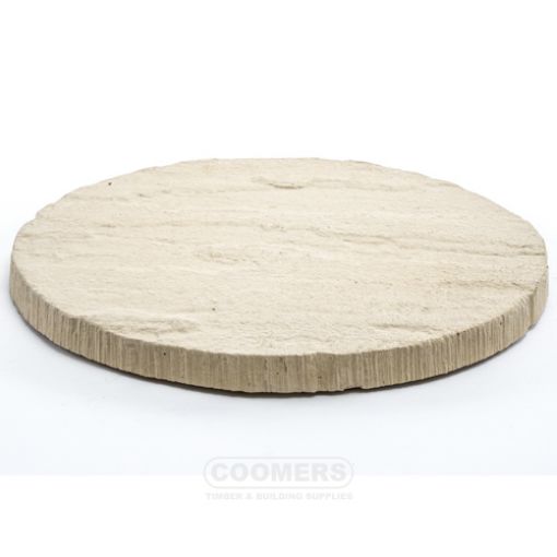 Picture of Bradstone Round Stepping Stone Cream Blend 400mm Diameter