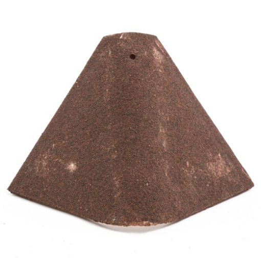 Picture of Marley Bonnet Dark Red Plain Concrete