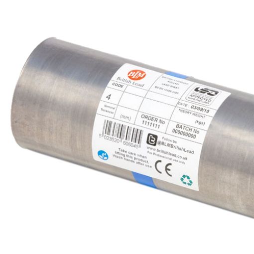 Picture of Milled Lead Code 4 150mm x 3Mtr
