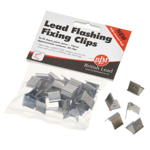 Picture of Lead Flashing Hall Clips (Pack of 50)