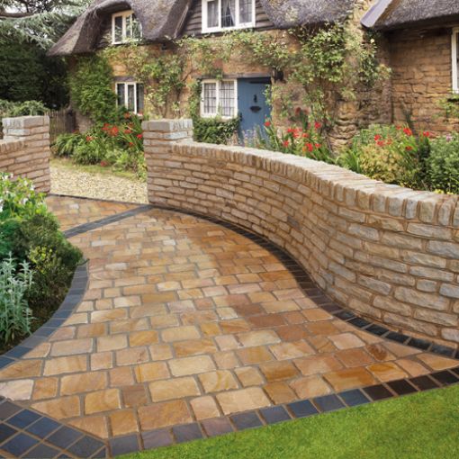 Picture of Pavestone Cottage Natural Stone Walling Cotswold 50-70 x 290 x 100mm