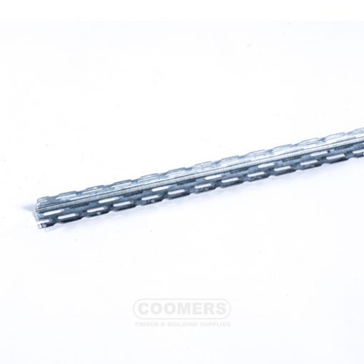 Picture of Expamet Pre-Galvanized Thin Coat Angle Bead 2.4Mtr