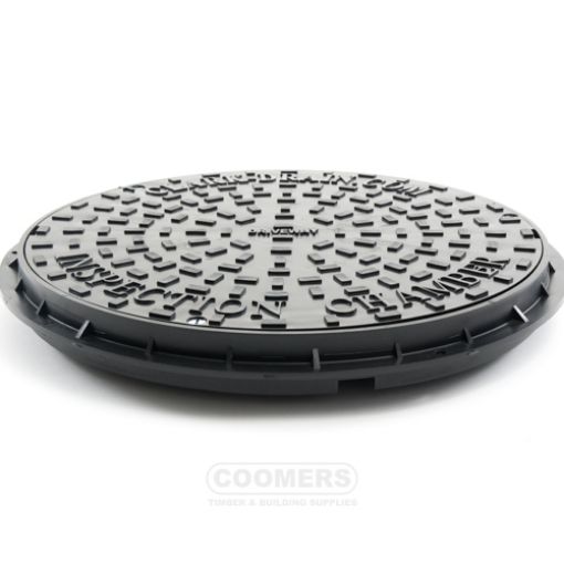 Picture of Clark Drain Round Polypropylene Manhole Cover and Frame 450mm