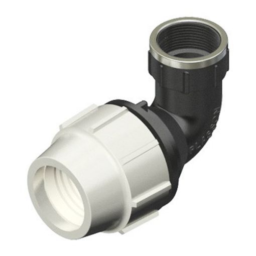 Picture of Plasson MDPE Female Elbow 25mm x 3/4"