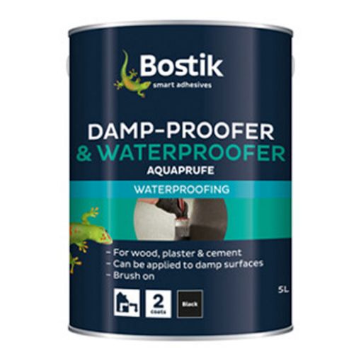 Picture of Bostik Aquaprufe Damp Proofer & Waterproofer 5Ltr