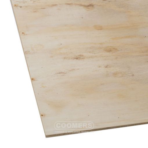 Picture of 12mm x 2440 x 1220mm, Softwood Ply / Shuttering, CE2+, Structural