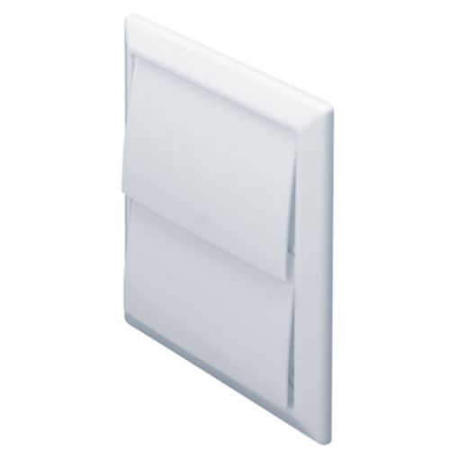 Picture of System 100 Rigid Duct Outlet With Gravity Flap White