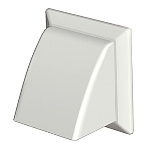 Picture of System 100 Rigid Duct Cowled Outlet White