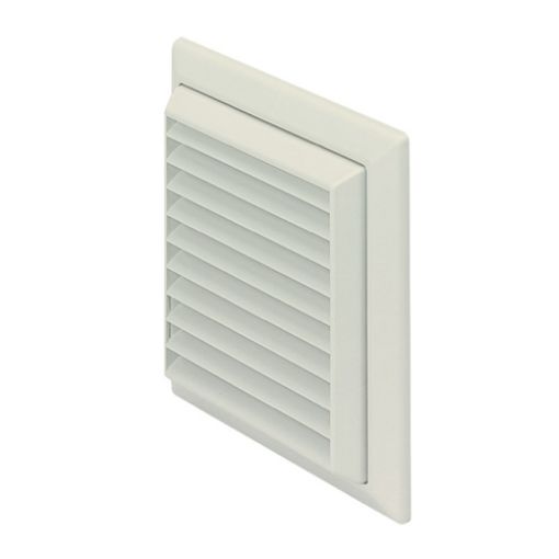 Picture of System 100 Rigid Duct Louvre Grille White