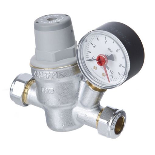 Picture of High Performance Pressure Reducing Valve c/w Gauge 15mm