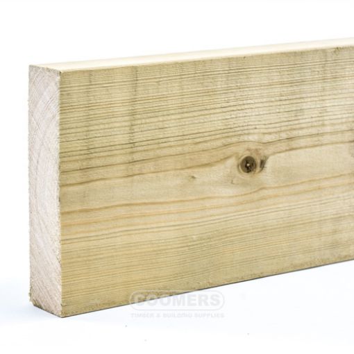 Picture of Treated Timber 47 x 200mm C24 Regularised Kiln Dried - 4.2 M,4.2 M