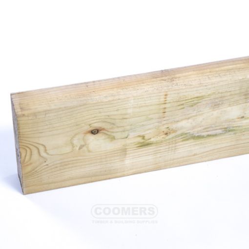 Picture of Treated Timber 75 x 225mm C24 Regularised Kiln Dried - 4.8 M