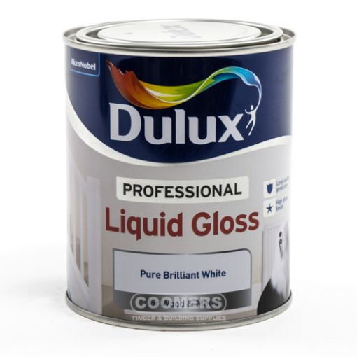 Picture of Dulux Professional Liquid Gloss Pure Brilliant White 750ml