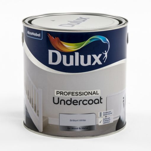 Picture of Dulux Professional Undercoat Brilliant White 2.5Ltr