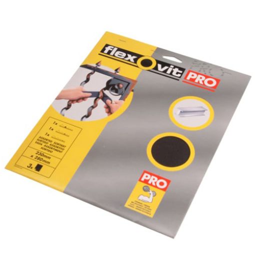 Picture of Flexovit Assorted Emery Cloth Sanding Sheets