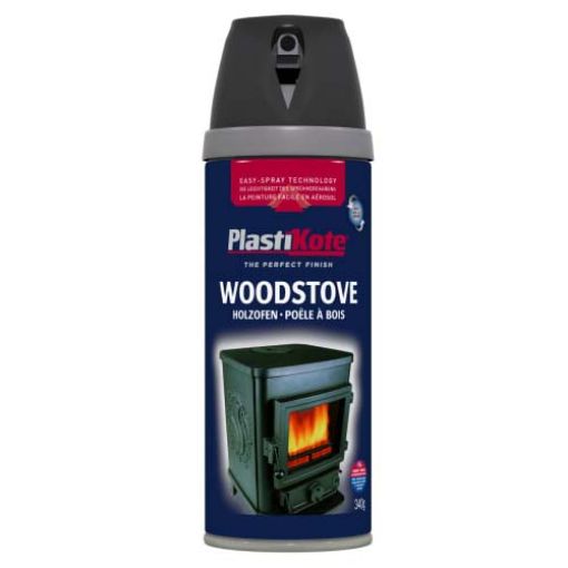 Picture of Twist and Spray Wood Stove Paint 400ml