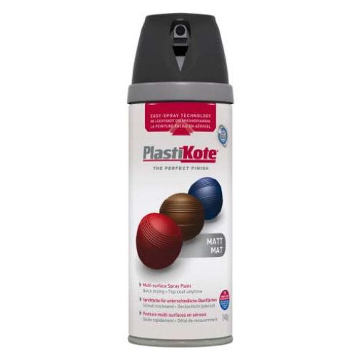 Picture of Twist and Spray Matt Black 400ml