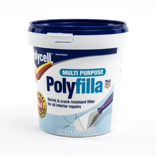Picture of Polycell Multi Purpose Polyfilla Ready Mixed Filler 1KG