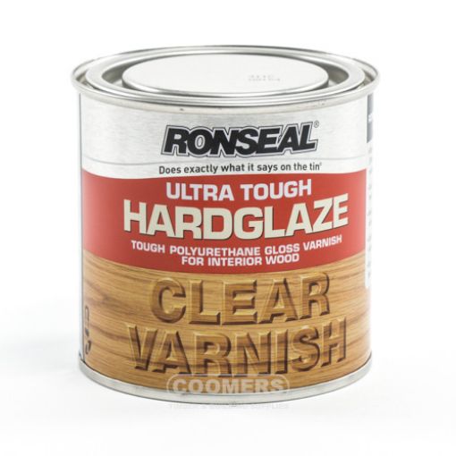 Picture of Ronseal Ultra Tough Hardglaze Varnish Gloss Clear 250ml