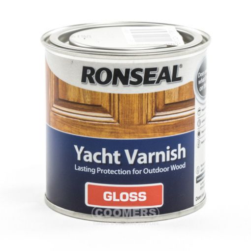 Picture of Ronseal Yacht Varnish Gloss Clear 250ml