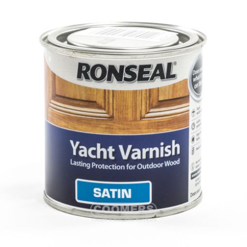 Picture of Ronseal Yacht Varnish Satin Clear 250ml