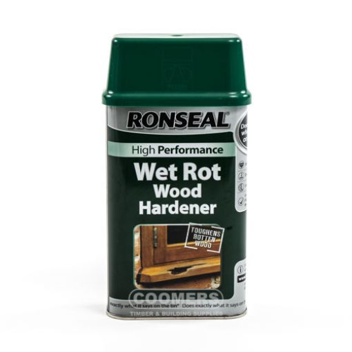 Picture of Ronseal Wet Rot Wood Hardener 500ml