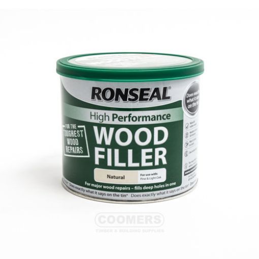 Picture of Ronseal High Performance Wood Filler Natural 550g