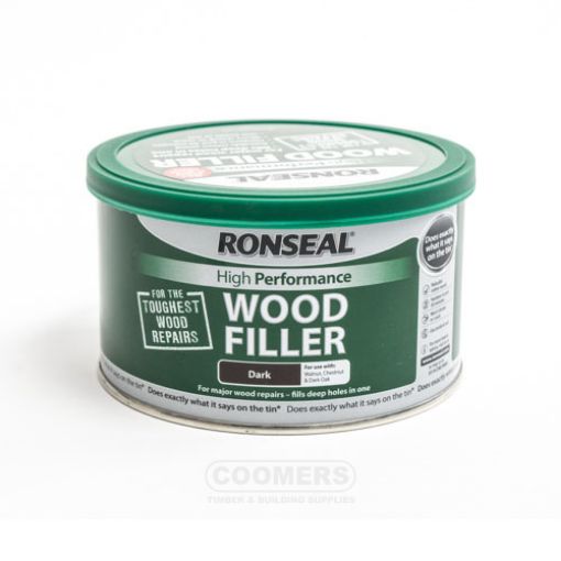 Picture of Ronseal High Performance Wood Filler Dark 275g