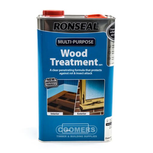 Picture of Ronseal Multi Purpose Wood Treatment 5Ltr