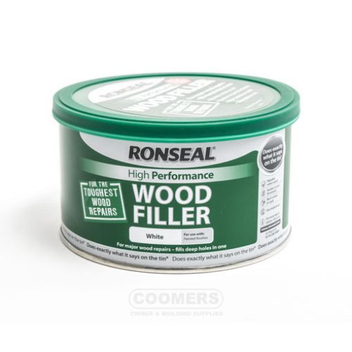 Picture of Ronseal High Performance Wood Filler White 275g