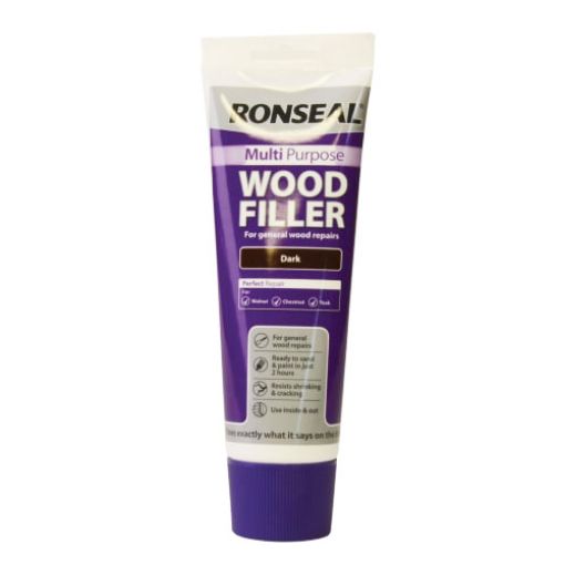 Picture of Ronseal Multi Purpose Wood Filler Dark Tube 325g