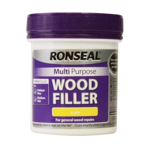 Picture of Ronseal Multi Purpose Wood Filler Light Tub 250g