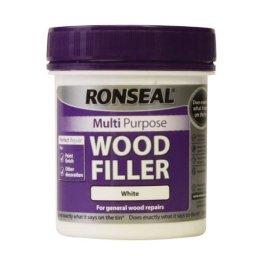 Picture of Ronseal Multi Purpose Wood Filler White Tub 250g