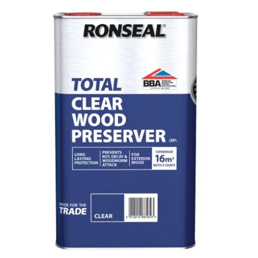 Picture of Trade Total Wood Preserver Clear 5Ltr