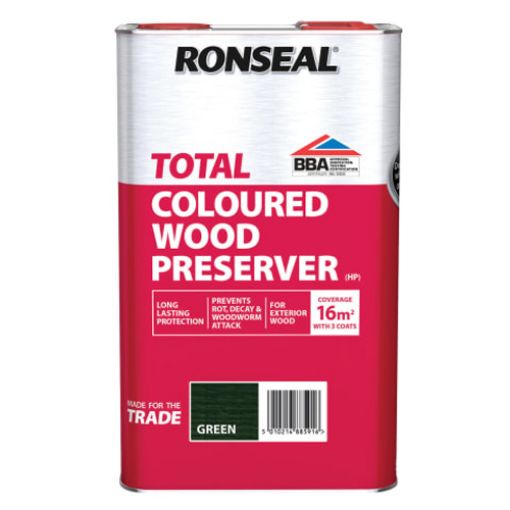 Picture of Trade Total Wood Preserver Green 5Ltr