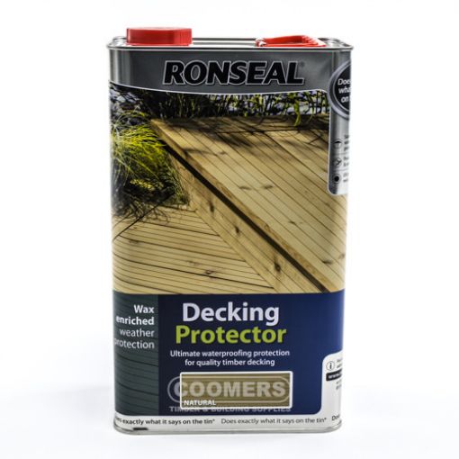 Picture of Ronseal Decking Protector Natural 5Ltr