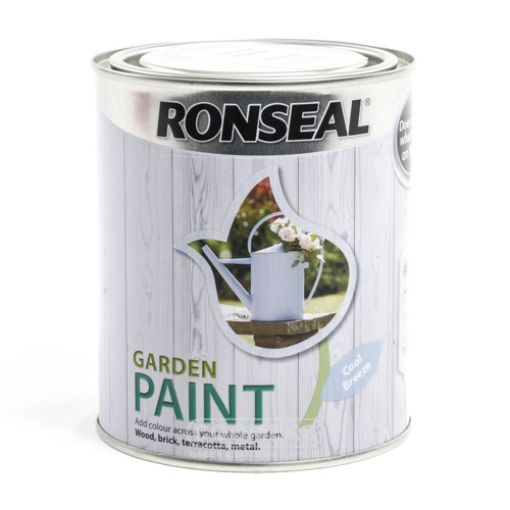Picture of Ronseal Garden Paint Cool Breeze 750ml