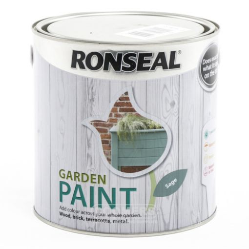 Picture of Ronseal Garden Paint Sage 2.5Ltr