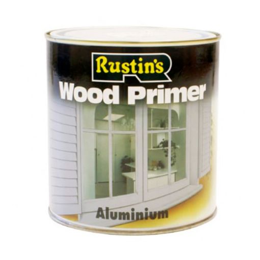 Picture of Rustins Aluminium Wood Primer 500ml