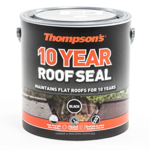 Picture of Thompson's 10 Year Roof Seal Black 2.5Ltr