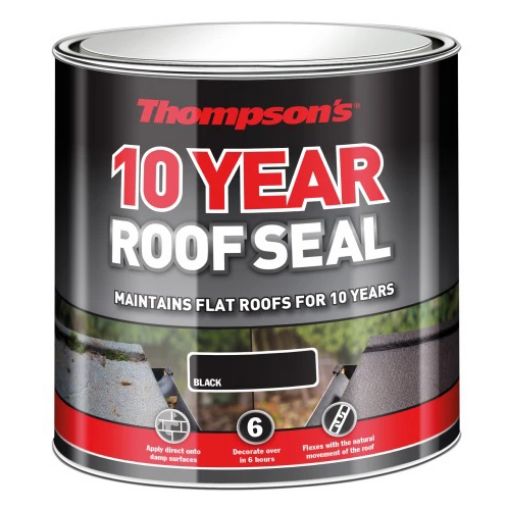 Picture of Thompson's 10 Year Roof Seal Black 4Ltr